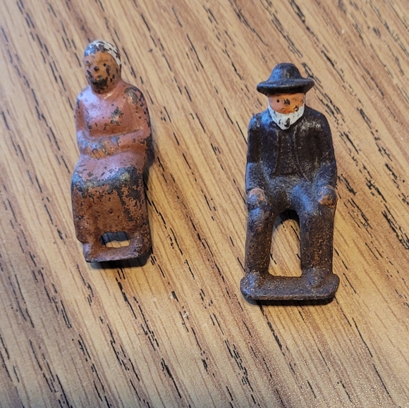 cast Iron figures Other Very Old Cast Iron Miniature Figures Made